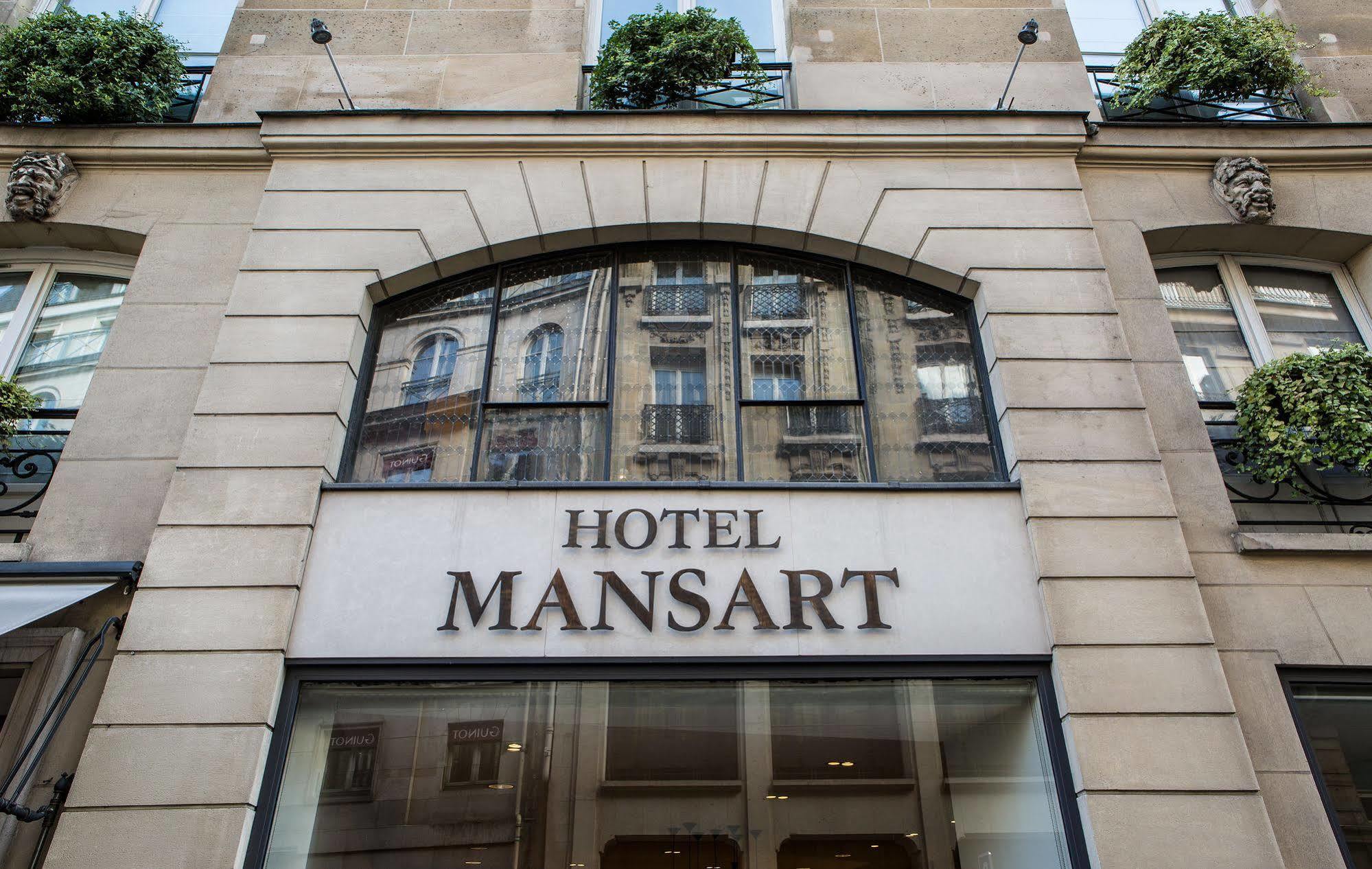 Hotel Mansart - Esprit De France Paris Eksteriør bilde